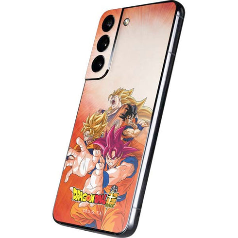 Dragon Ball Super Goku Evolution Galaxy S22 Plus Skin